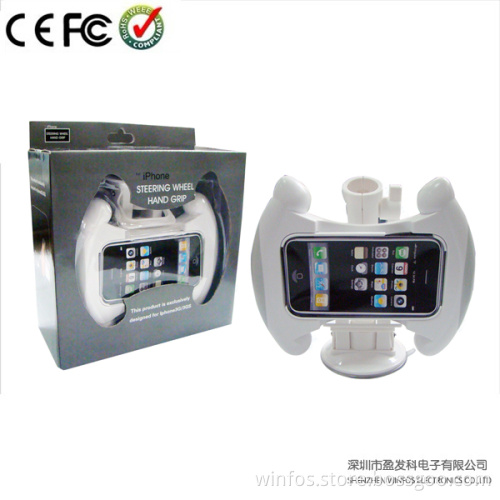 2013 New for iPhone Steering Wheel Hand Grip Available for Black/White